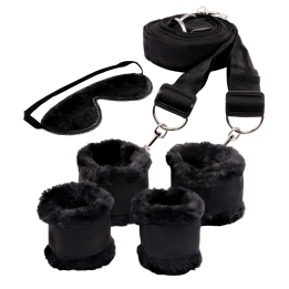 WHIPSMART FUZZY BEDROOM BONDAGE KIT