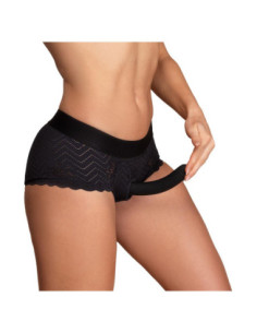 BOLD. PHOENIX STRAP-ON HIPSTER WITH DILDO, L