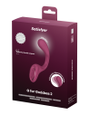 SATISFYER G FOR GODDESS 2 WINE RED