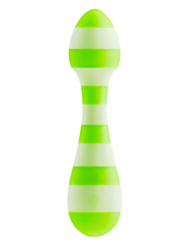 GLITZ GREEN GIRL TRAVEL WAND MASSAGER