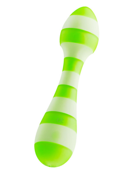 GLITZ GREEN GIRL TRAVEL WAND MASSAGER