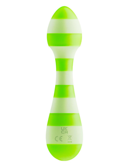 GLITZ GREEN GIRL TRAVEL WAND MASSAGER