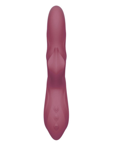 PULZ MORGAN UP AND DOWN DUO VIBRATOR WITH ROTATING BEADS