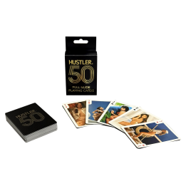 HUSTLER 50 FULL NUDE PLAYING CARDS