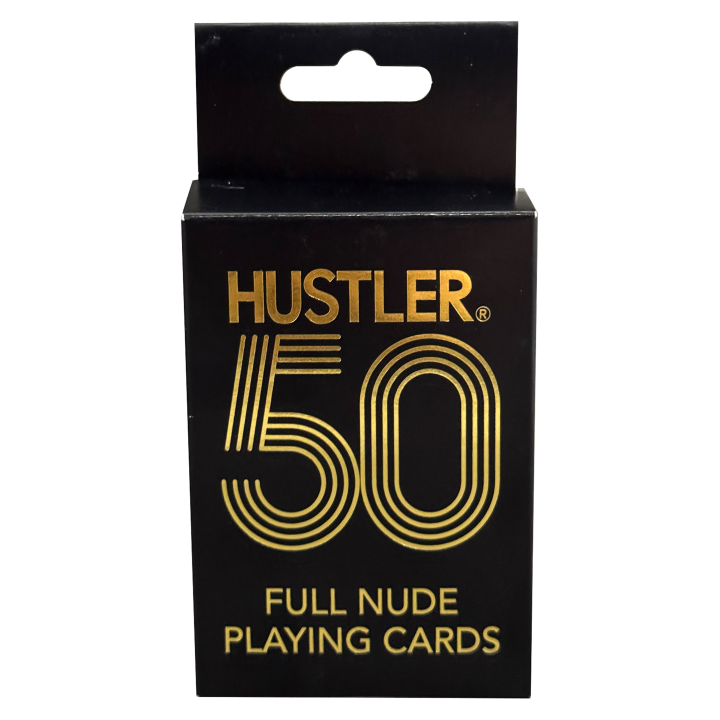 HUSTLER 50 FULL NUDE PLAYING CARDS