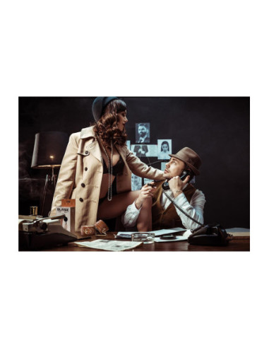 BLAZE ELITE ANKLE CUFFS COGNAC VEGAN LEATHER