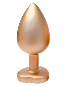 GLEAMING LOVE PEARL GOLD PLUG LARGE