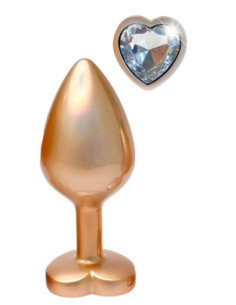 GLEAMING LOVE PEARL GOLD PLUG MEDIUM 2