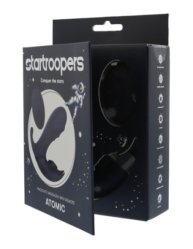 STARTROOPERS ATOMIC PROSTATE MASSAGER WITH REMOTE
