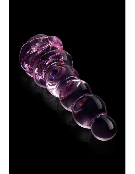 GLAZE GLASS ROSEBUD BEADED  PLUG