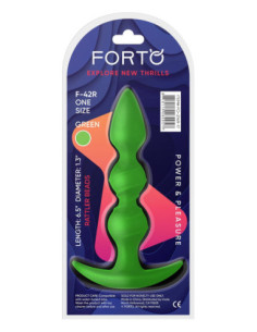 FORTO F-42R RATTLER SPIRAL BEADS GREEN 2