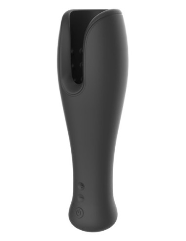 ESSENTIALS POWERFUL FLEXIBLE HEAD STIMULATOR BLACK