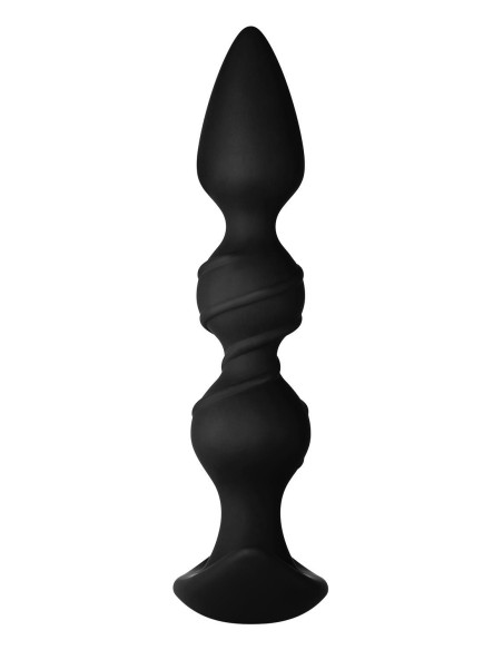 FORTO F-42R RATTLER SPIRAL BEADS BLACK