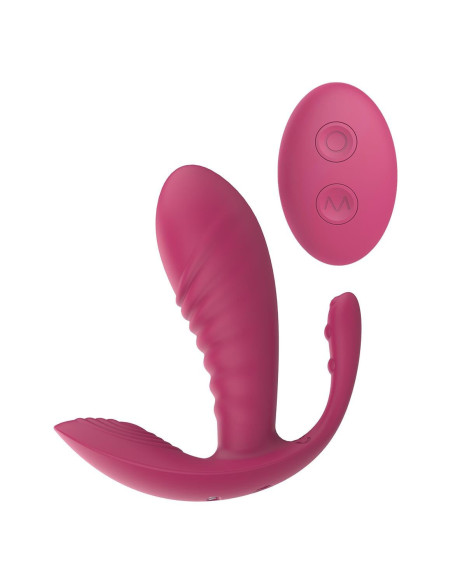 ESSENTIALS TRIPLE PLEASURE VIBE PINK