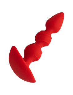 FORTO F-42 SPIRAL BEADS RED 2