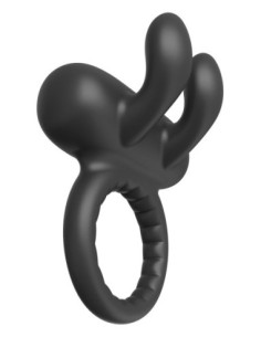 RAMROD RABBIT VIBRATING COCKRING BLACK 2