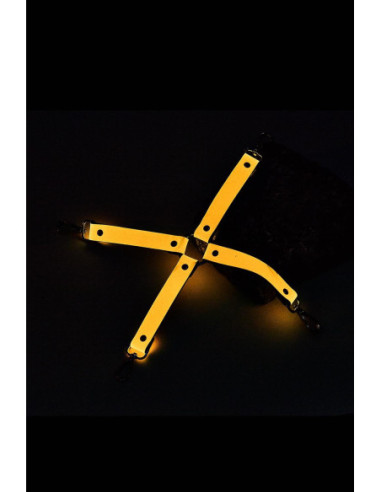 RADIANT HOG TIE GLOW IN THE DARK ORANGE