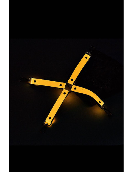 RADIANT HOG TIE GLOW IN THE DARK ORANGE