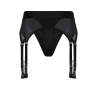 BOLD. VAIL STRAP-ON GARTER THONG WITH DILDO, L