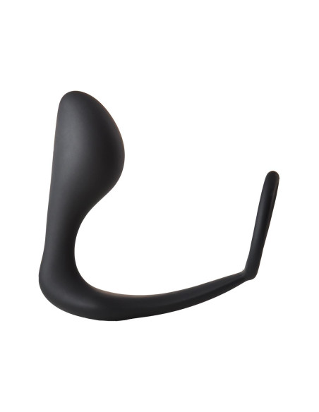 FANTASSTIC ANAL PLUG WITH COCKRING BLACK