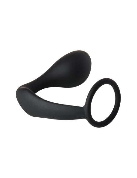 FANTASSTIC ANAL PLUG WITH COCKRING BLACK