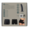 BOLD. REX STRAP-ON SHORT WITH DILDO, L