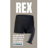 BOLD. REX STRAP-ON SHORT WITH DILDO, L