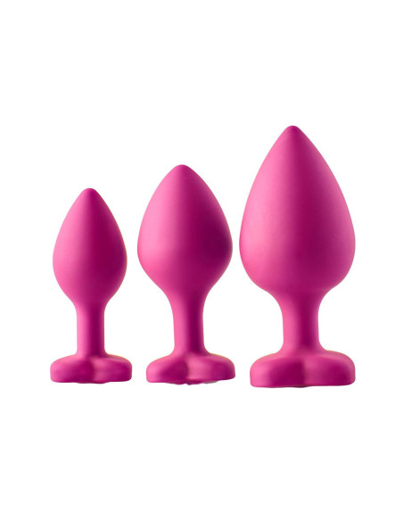 FLIRTS ANAL TRAINING KIT GEM STONE PINK