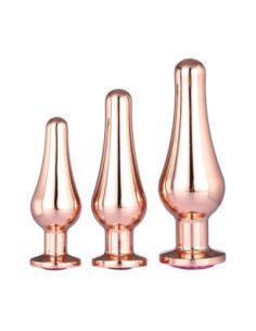 GLEAMING LOVE PLEASURE SET ROSE GOLD