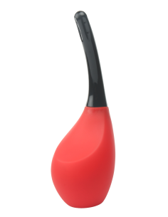 MENZSTUFF 9 HOLE ANAL DOUCHE RED/BLACK 2