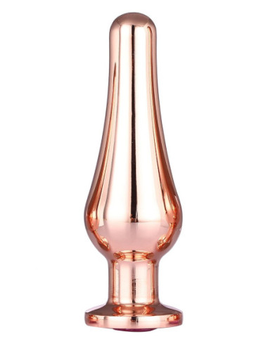 GLEAMING LOVE ROSE GOLD PLEASURE PLUG M