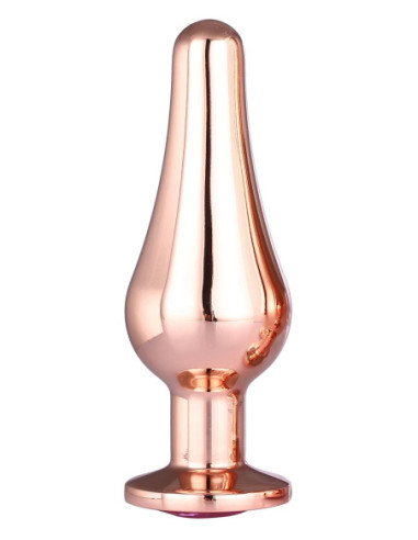 GLEAMING LOVE ROSE GOLD PLEASURE PLUG S