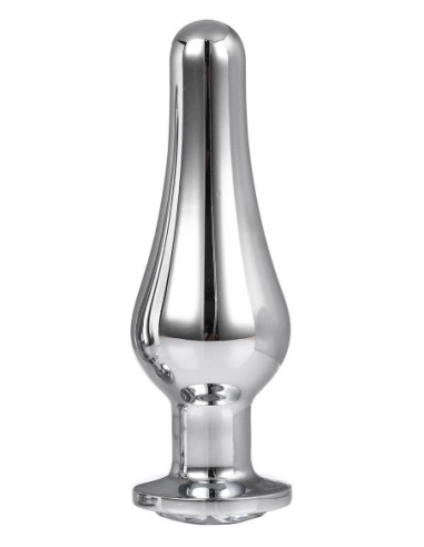 GLEAMING LOVE SILVER PLEASURE PLUG L