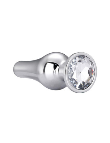 GLEAMING LOVE SILVER PLEASURE PLUG L