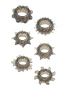 MENZSTUFF 6PC STRETCHABLE RING SET
