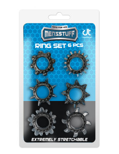 MENZSTUFF 6PC STRETCHABLE RING SET 2