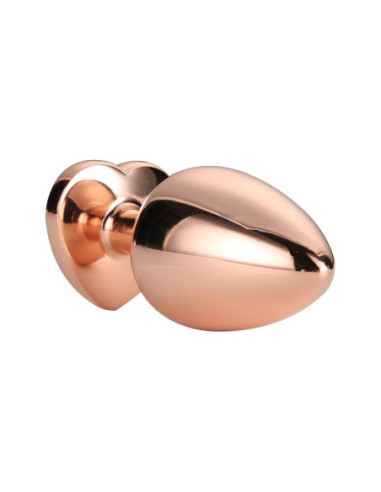 GLEAMING LOVE ROSE GOLD PLUG LARGE