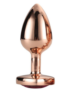 GLEAMING LOVE ROSE GOLD PLUG SMALL 2