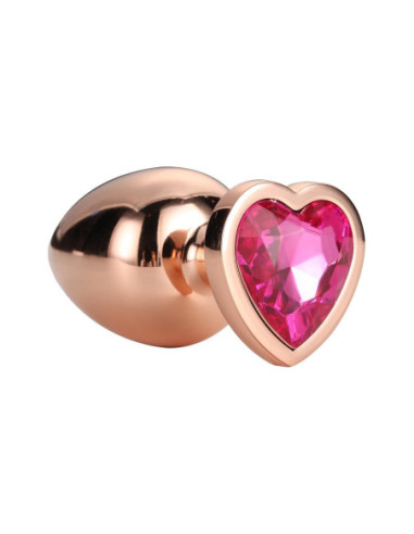 GLEAMING LOVE ROSE GOLD PLUG SMALL