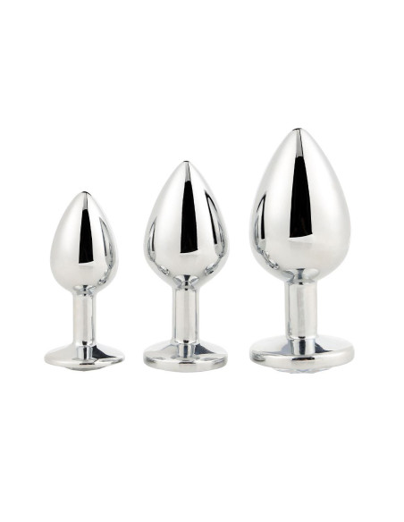 GLEAMING LOVE SILVER PLUG SET