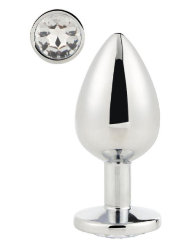 GLEAMING LOVE SILVER PLUG LARGE