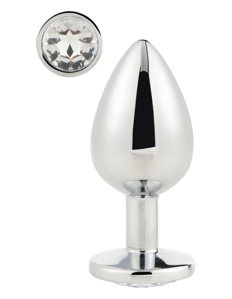 GLEAMING LOVE SILVER PLUG LARGE