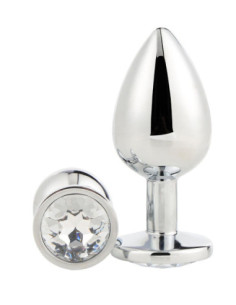 GLEAMING LOVE SILVER PLUG SMALL 2