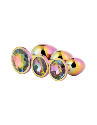 GLEAMING LOVE MULTICOLOUR PLUG SET