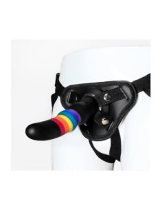 ESSENTIALS STRAP ON SOLID DILDO 2