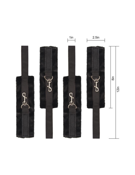 BLAZE BED RESTRAINT SET