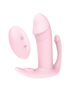 ESSENTIALS REMOTE TRI-PLEASURER PINK