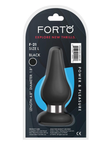 FORTO F-21 TEAR DROP LARGE BLACK