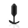 B-VIBE SNUG PLUG 3 BLACK - Sklep erotyczny Intymnosc24.pl