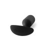 B-VIBE SNUG PLUG 3 BLACK - Sklep erotyczny Intymnosc24.pl